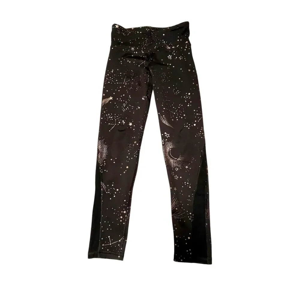 Old Navy Active Go Dry Constellation Leggings Size 8